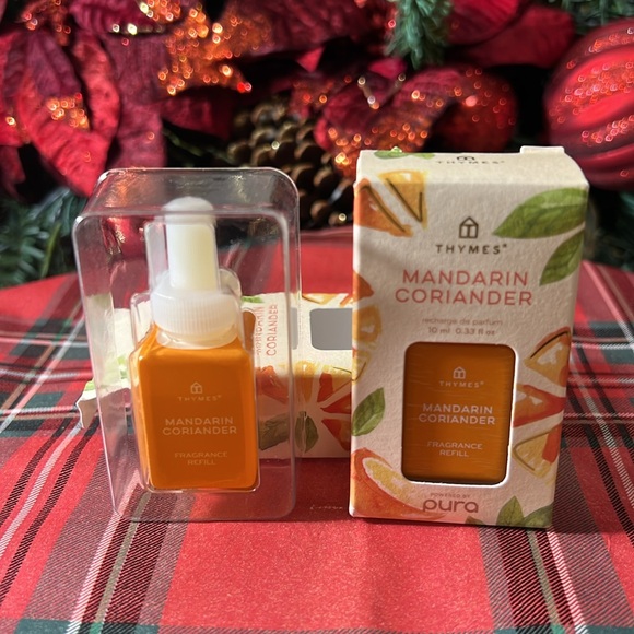 Thymes Mandarin Coriander Pura Smart Home Plug-in Diffuser Refills - Pack of 2 - Picture 3 of 12